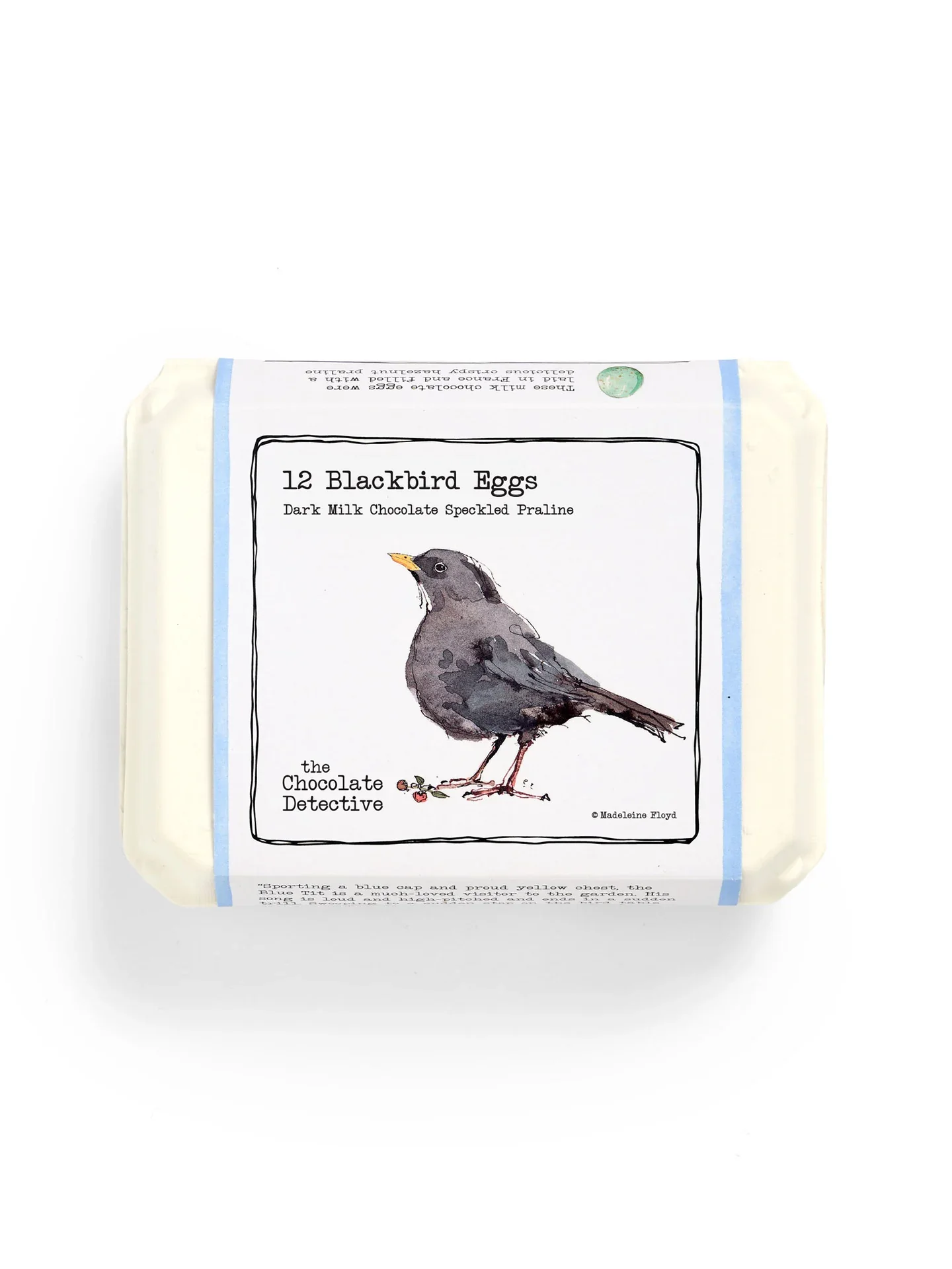 12 Blackbird Eggs, The Chocolate Detective 150g