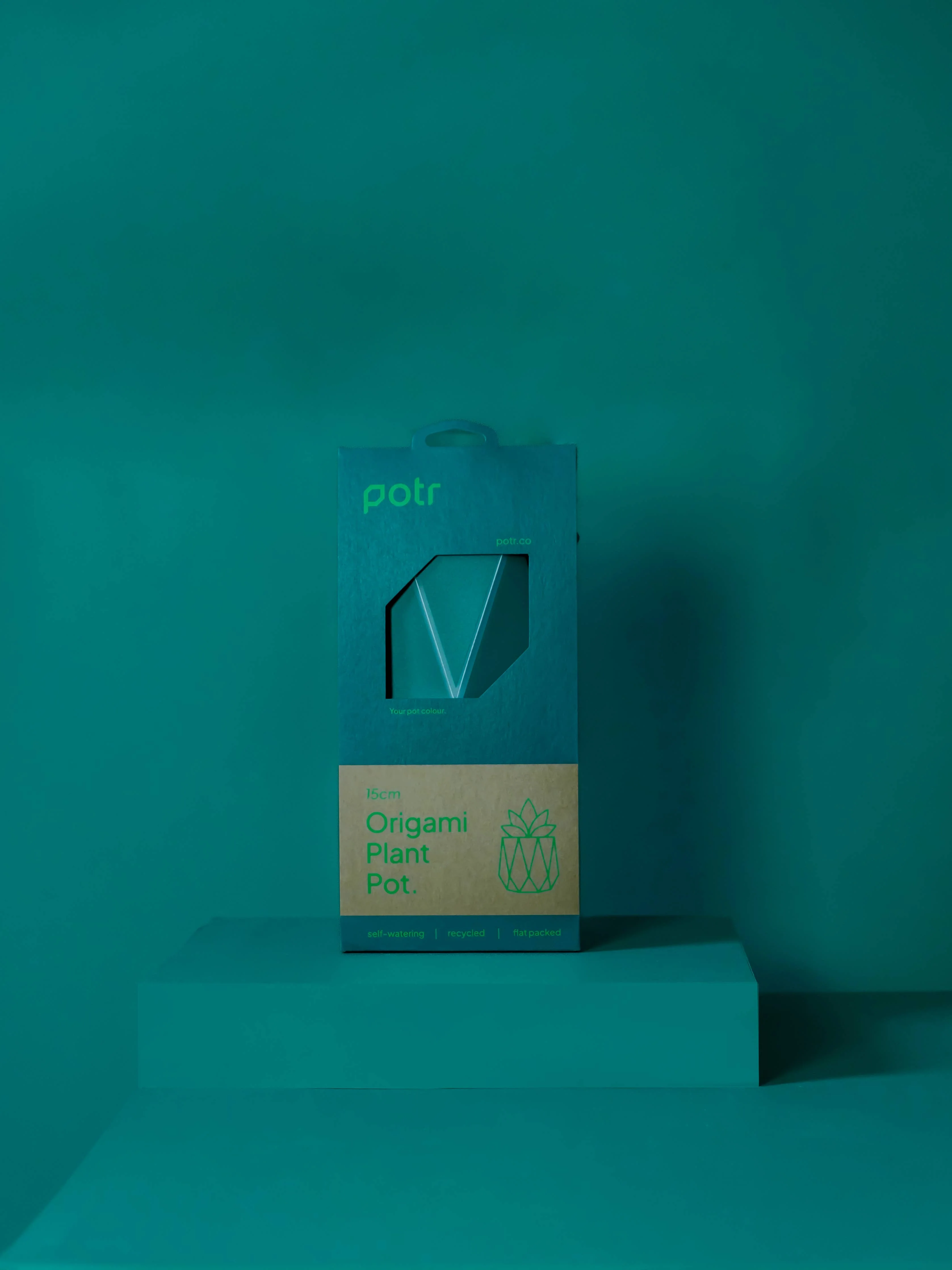 15cm Self-watering POTR | Dark Teal - Image 4