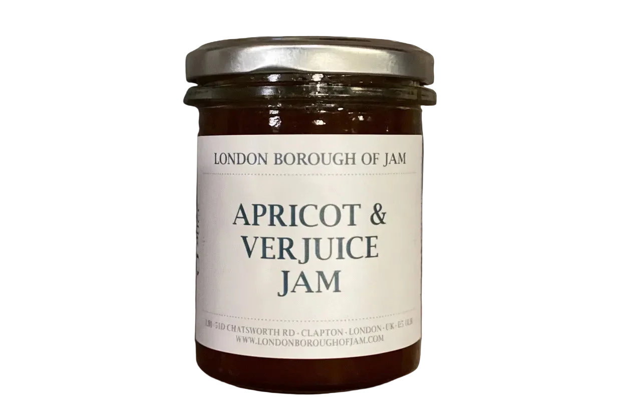 Apricot & Verjuice Jam, London Borough of Jam, 220g