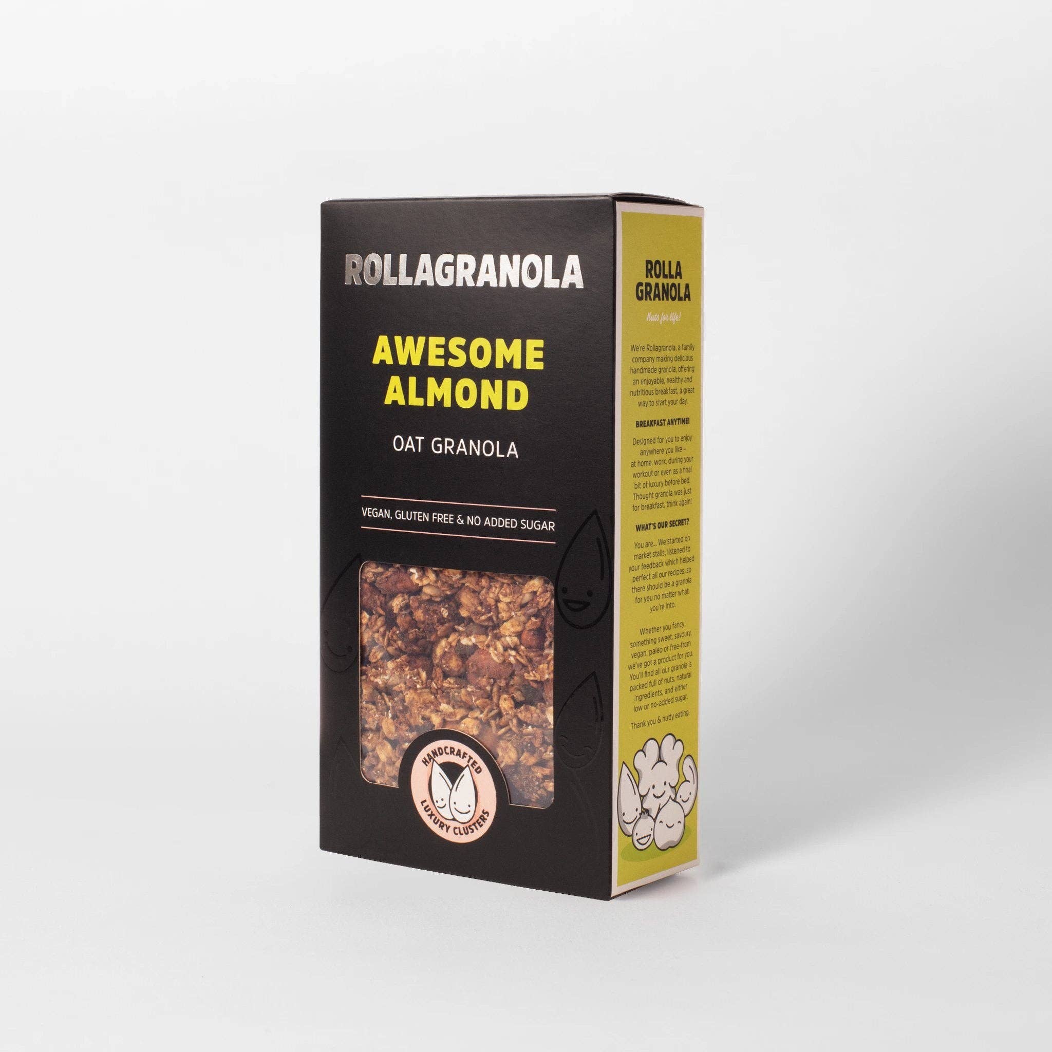 Awesome Almond Granola, Rollagranola, 400g