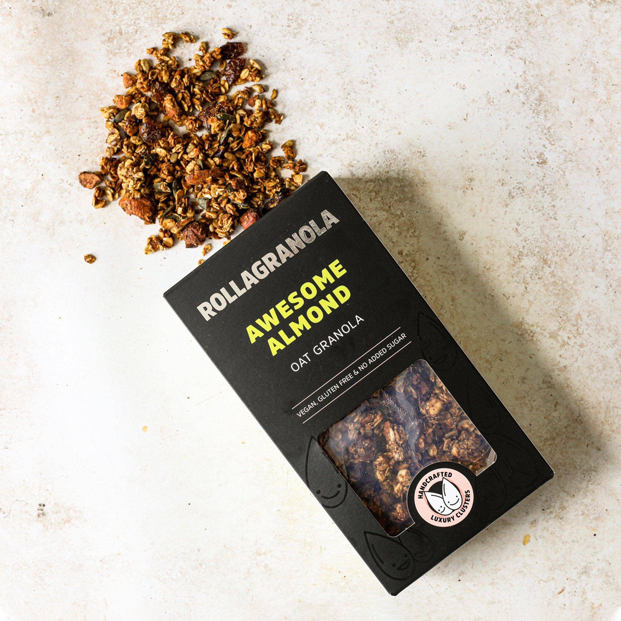 Awesome Almond Granola, Rollagranola, 400g - Image 2