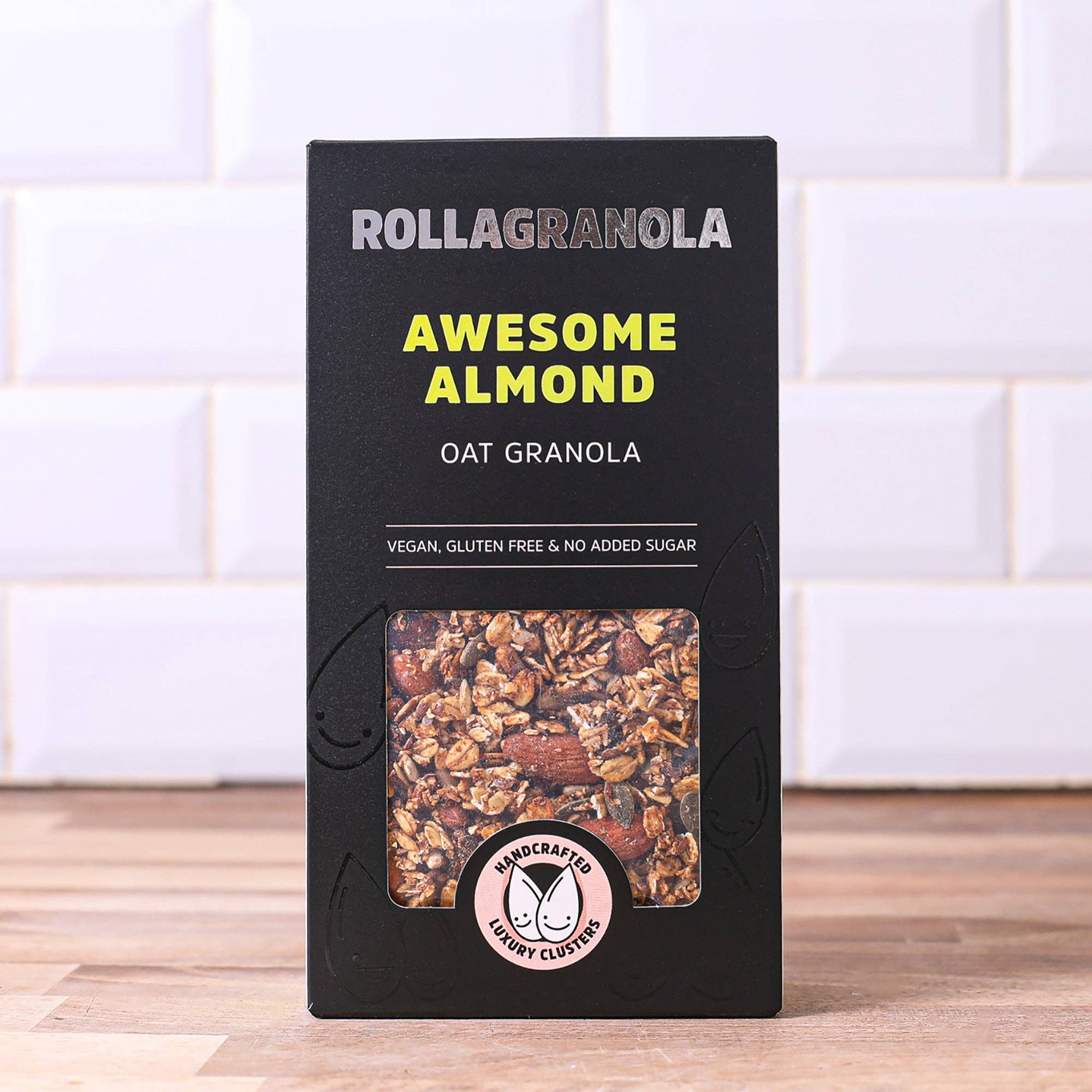 Awesome Almond Granola, Rollagranola, 400g - Image 5