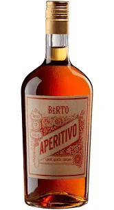 Aperitivo, Liquore Arancio e Genziana, Orange Apertif Liquor, Berto, 1L, 15% ABV