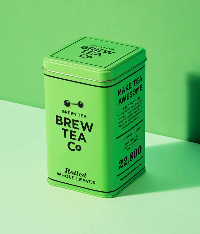 Brew Tea, Green Tea Gift tin, 150g