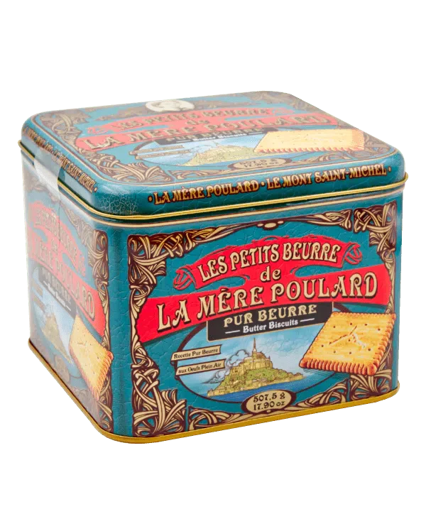 Butter Biscuits, Les Petits Beurre, La Mère Poulard, tin 507.5g