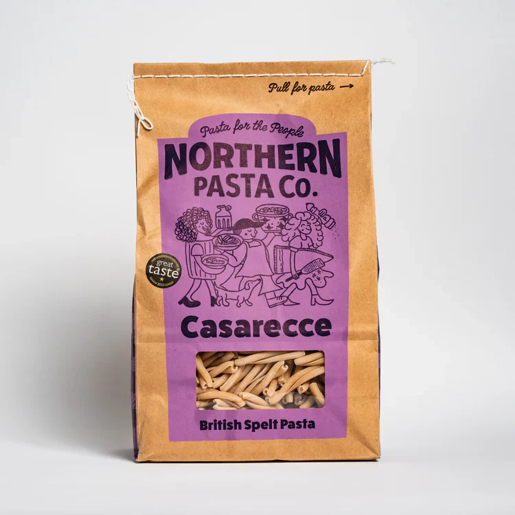 Casarecce, British Spelt Pasta, Northern Pasta Co. 450g