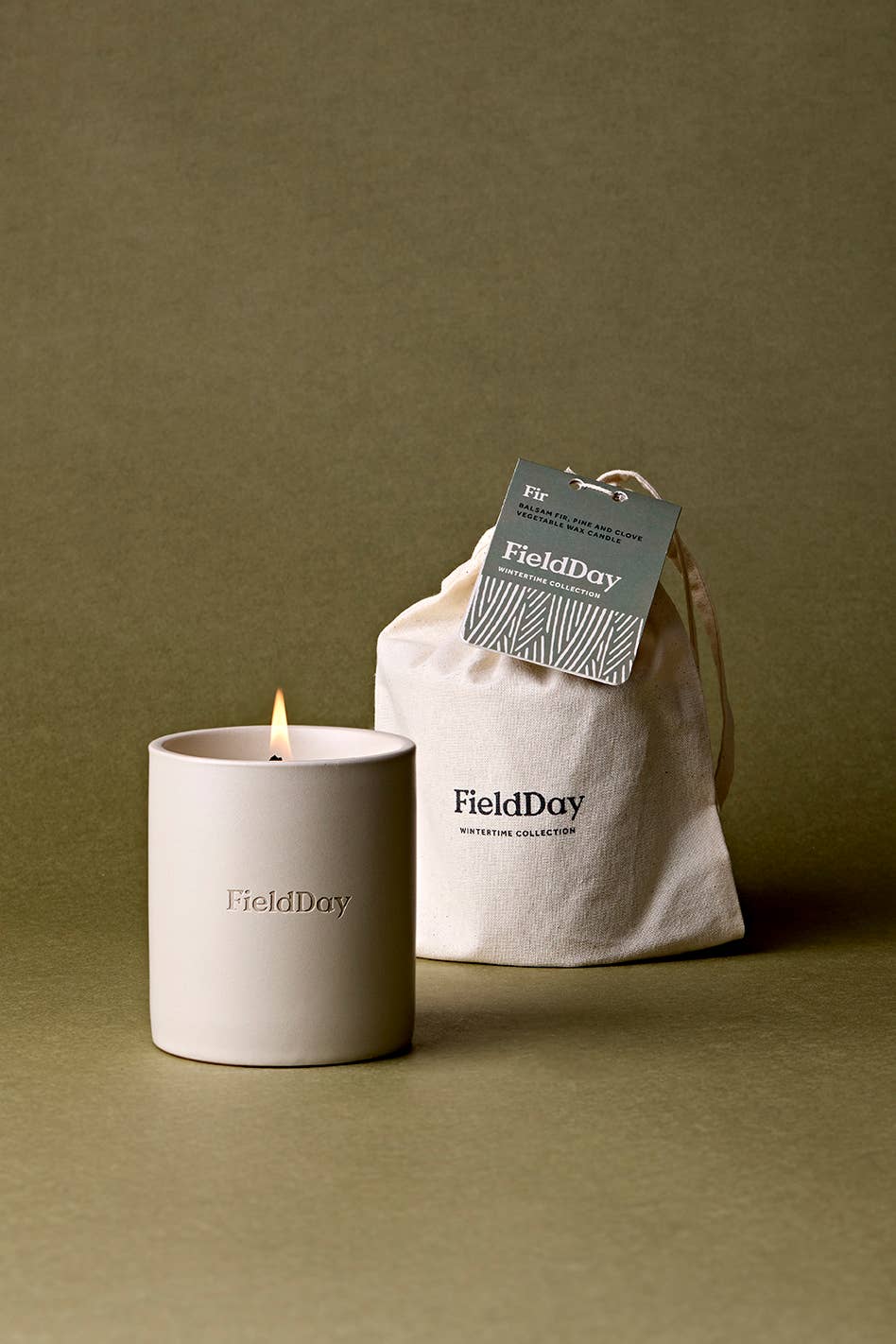 Christmas Fir Soy Wax Large Candle