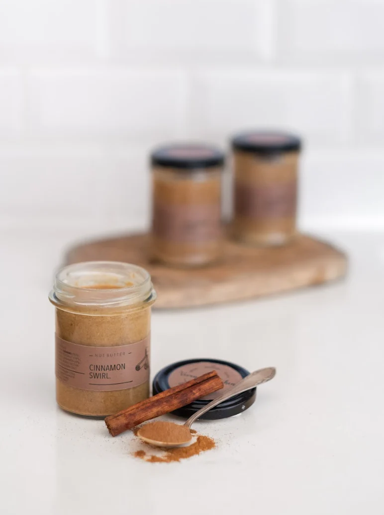Cinnamon Swirl, Organic Nut Butter, Verena’s, 190g - Image 2