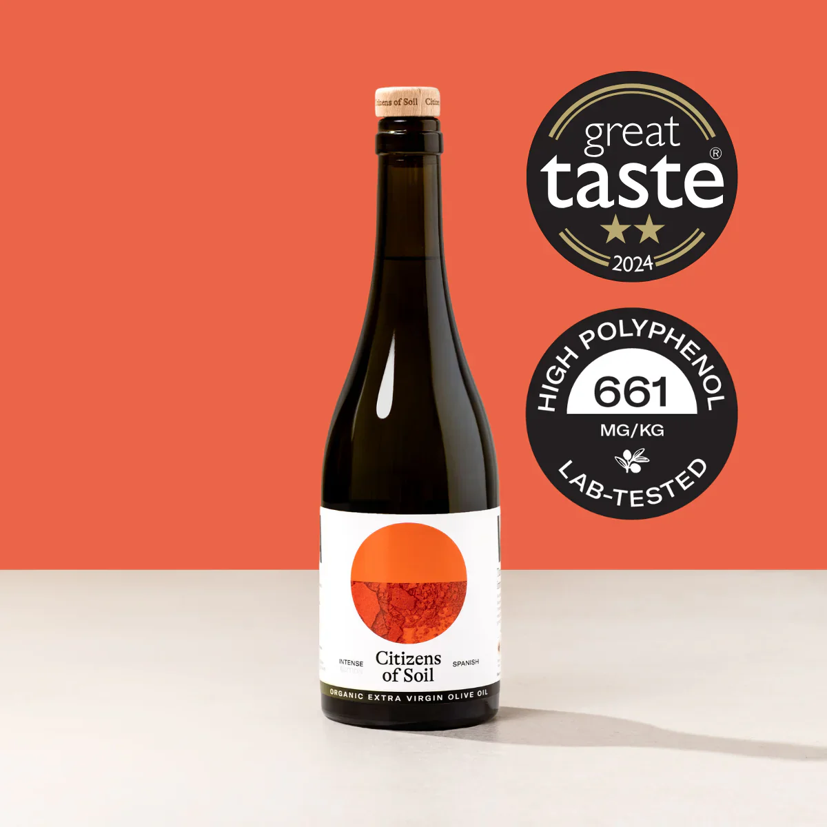 Spanish Small Batch Exra Virgin Olive Oil, Citizens of Soil, 500ml