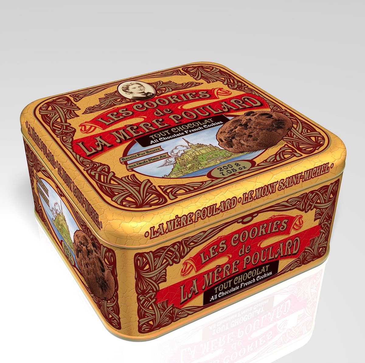 Collector Cookies Chocolate, La Mère Poulard, 200g