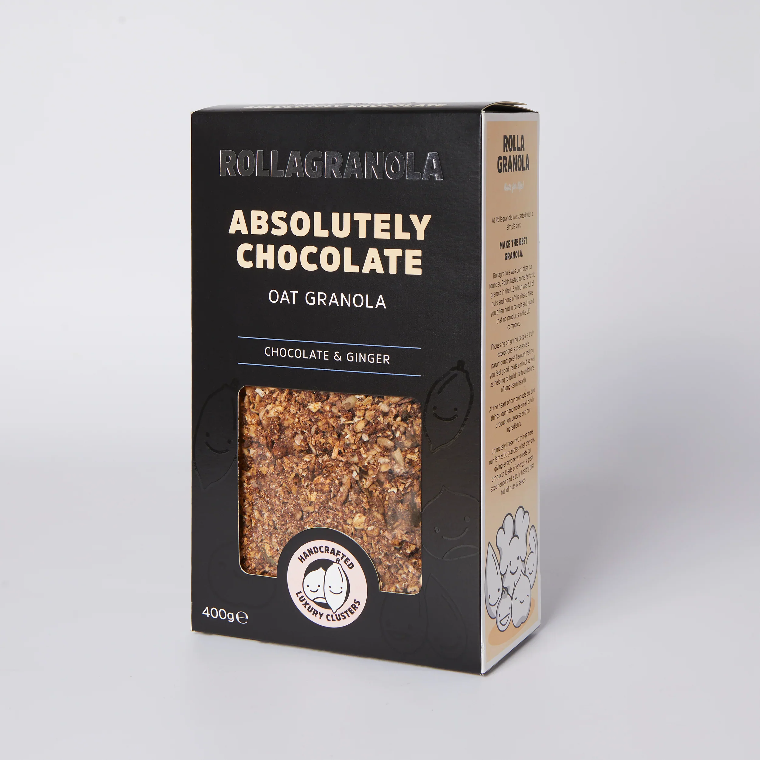 Absolutely Chocolate Granola, Rollagranola, 400g