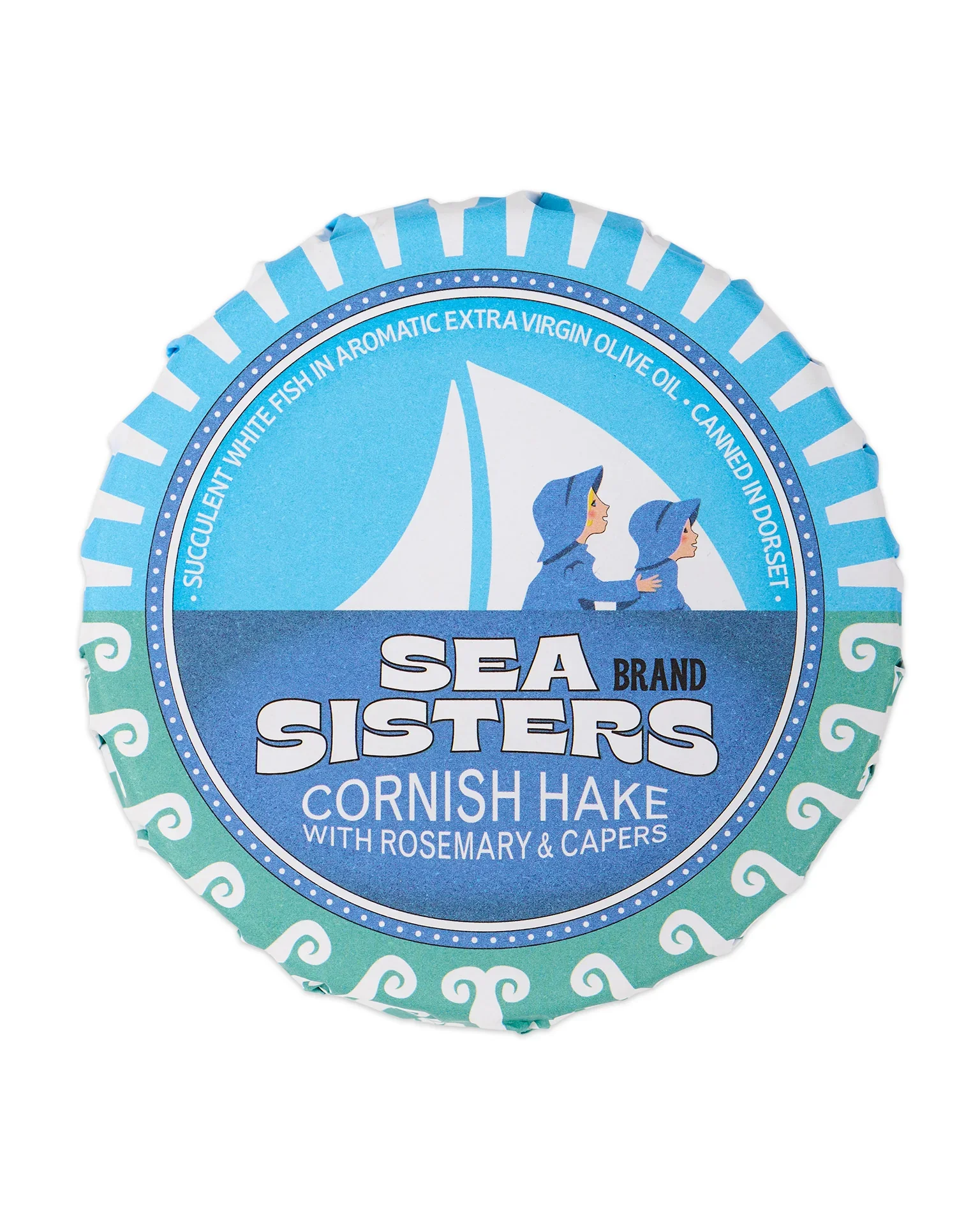 Cornish Hake with Rosemary and Capers, Sea Sisters, 110g