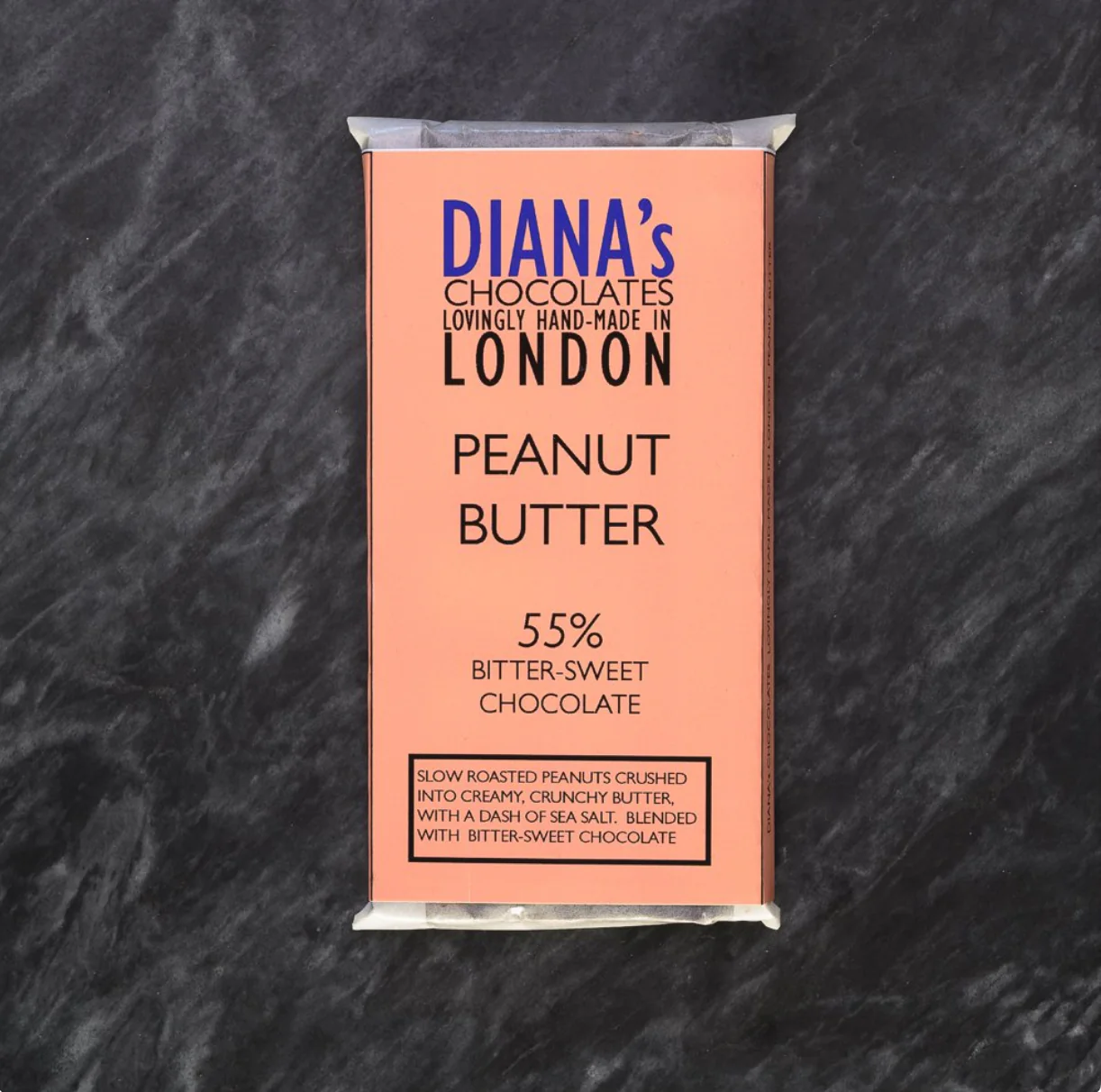 Peanut Butter Chocolate, 55% Bitter-Sweet, Diana’s, 90g