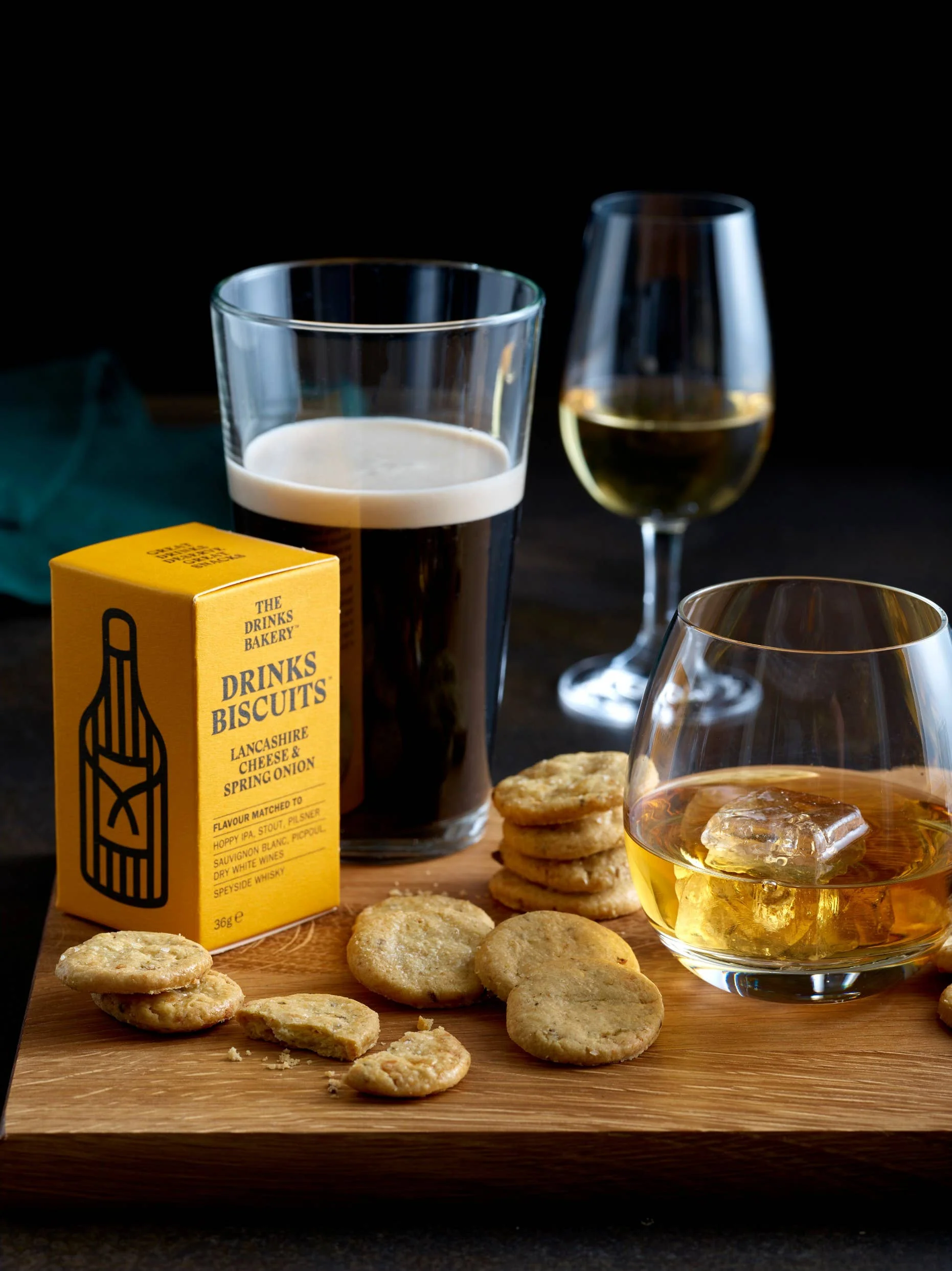 Drinks Biscuits - Lancashire Cheese & Spring Onion 36g - Image 4