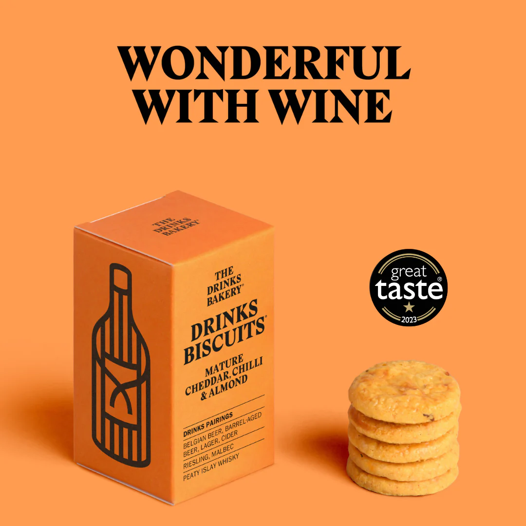 Drinks Biscuits - Mature Cheddar & Smoked Chilli 36g - Image 2