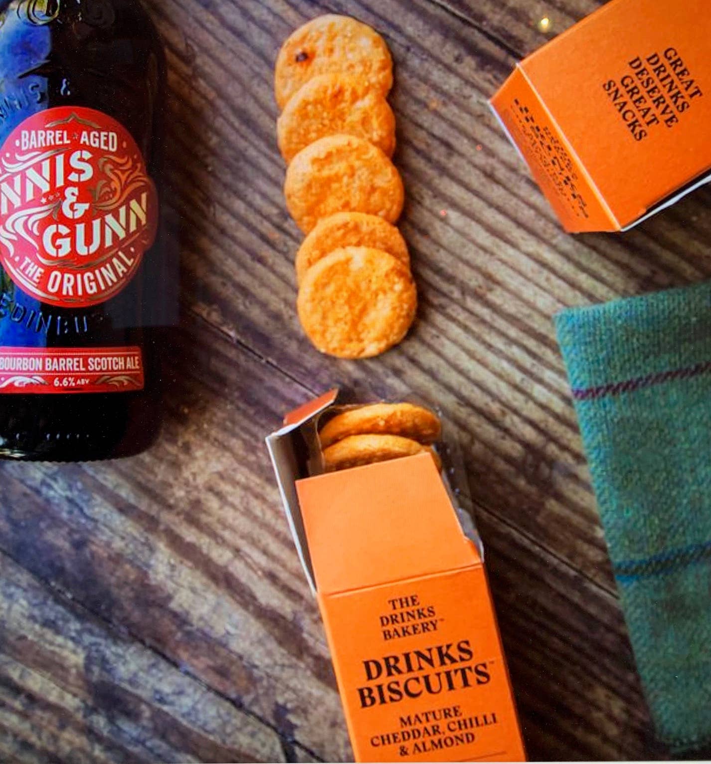 Drinks Biscuits - Mature Cheddar & Smoked Chilli 36g - Image 5