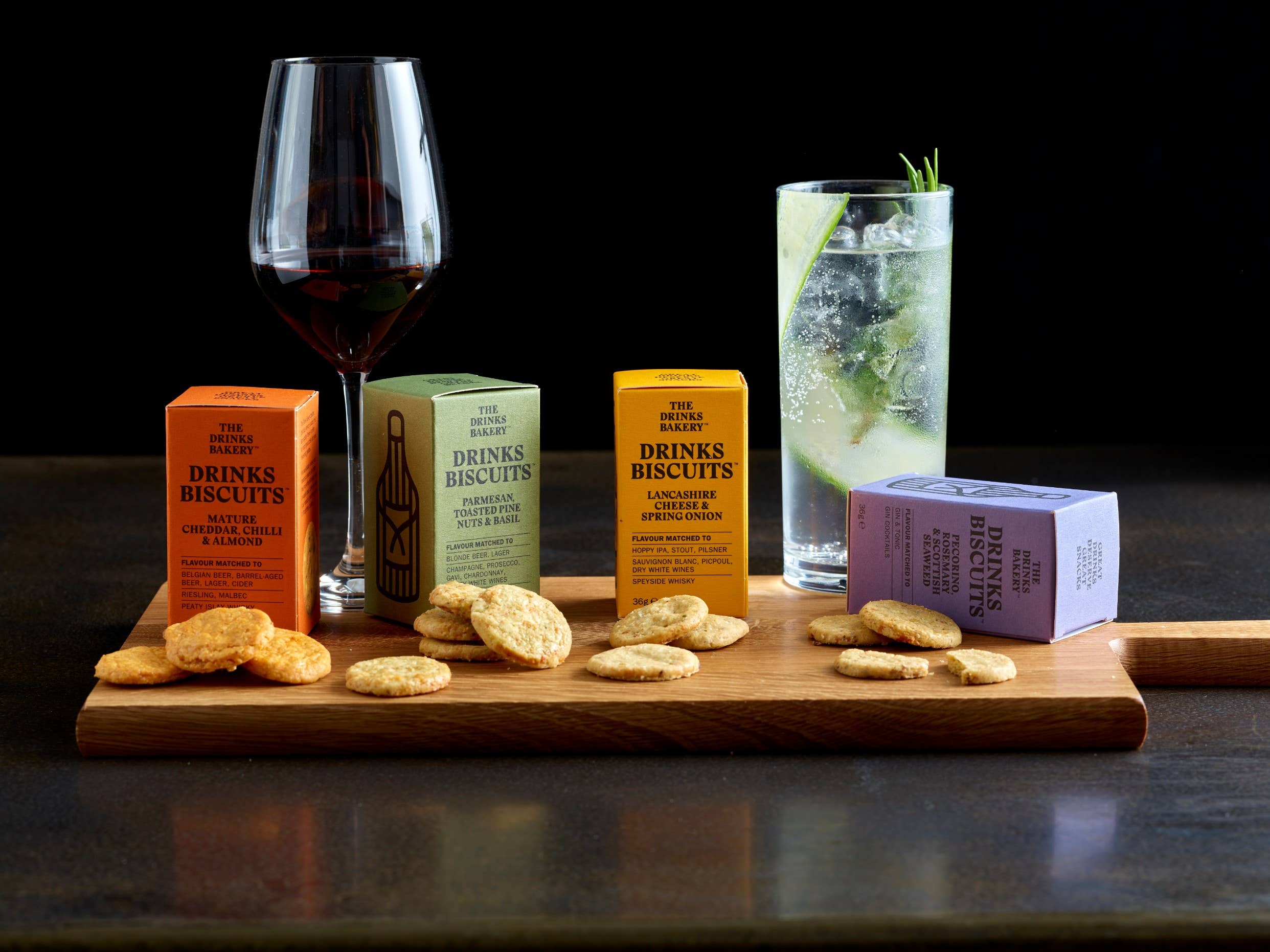 Drinks Biscuits - Mature Cheddar & Smoked Chilli 36g - Image 9