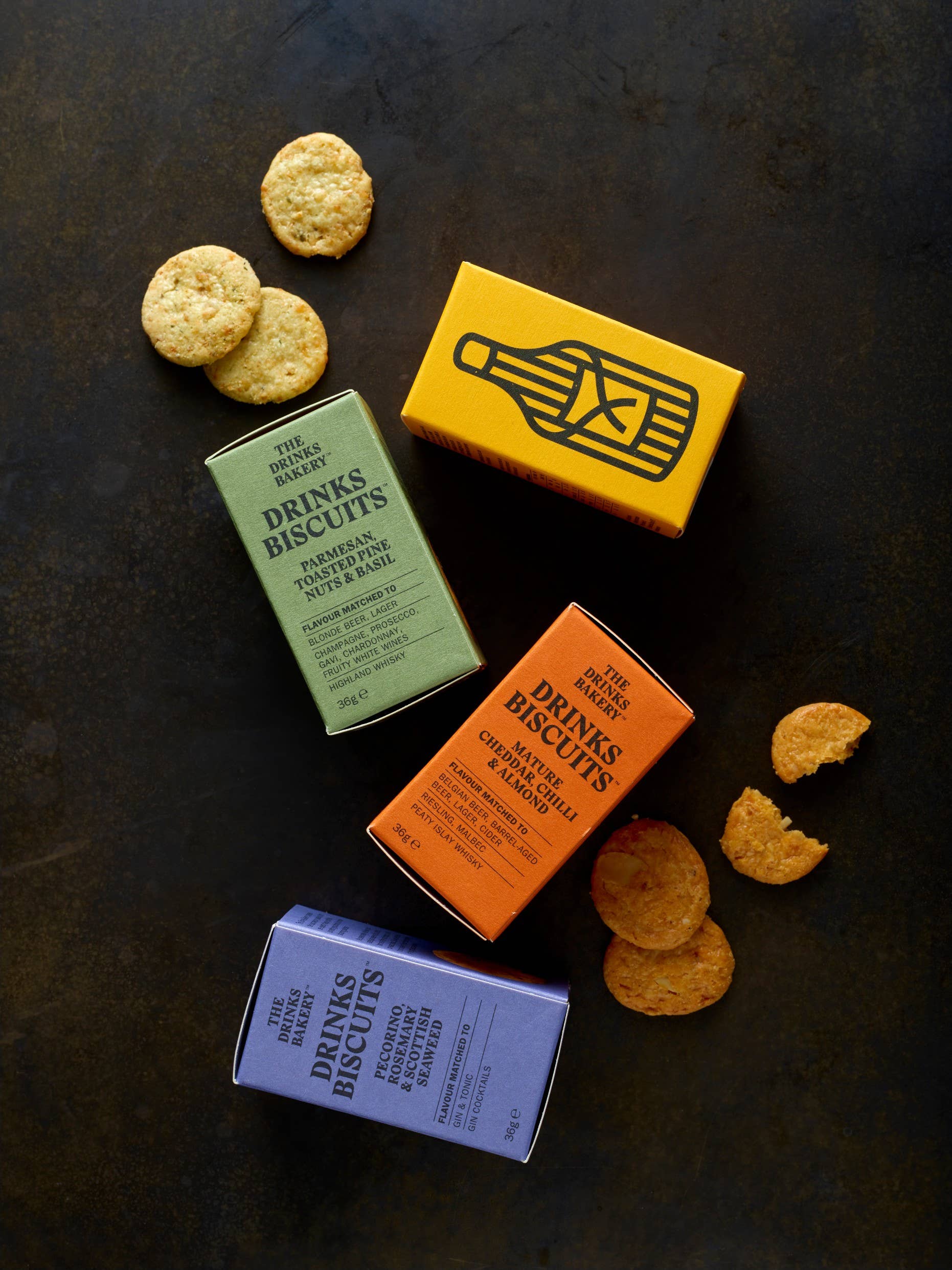 Drinks Biscuits - Pecorino Cheese & Rosemary & Seaweed 36g - Image 10