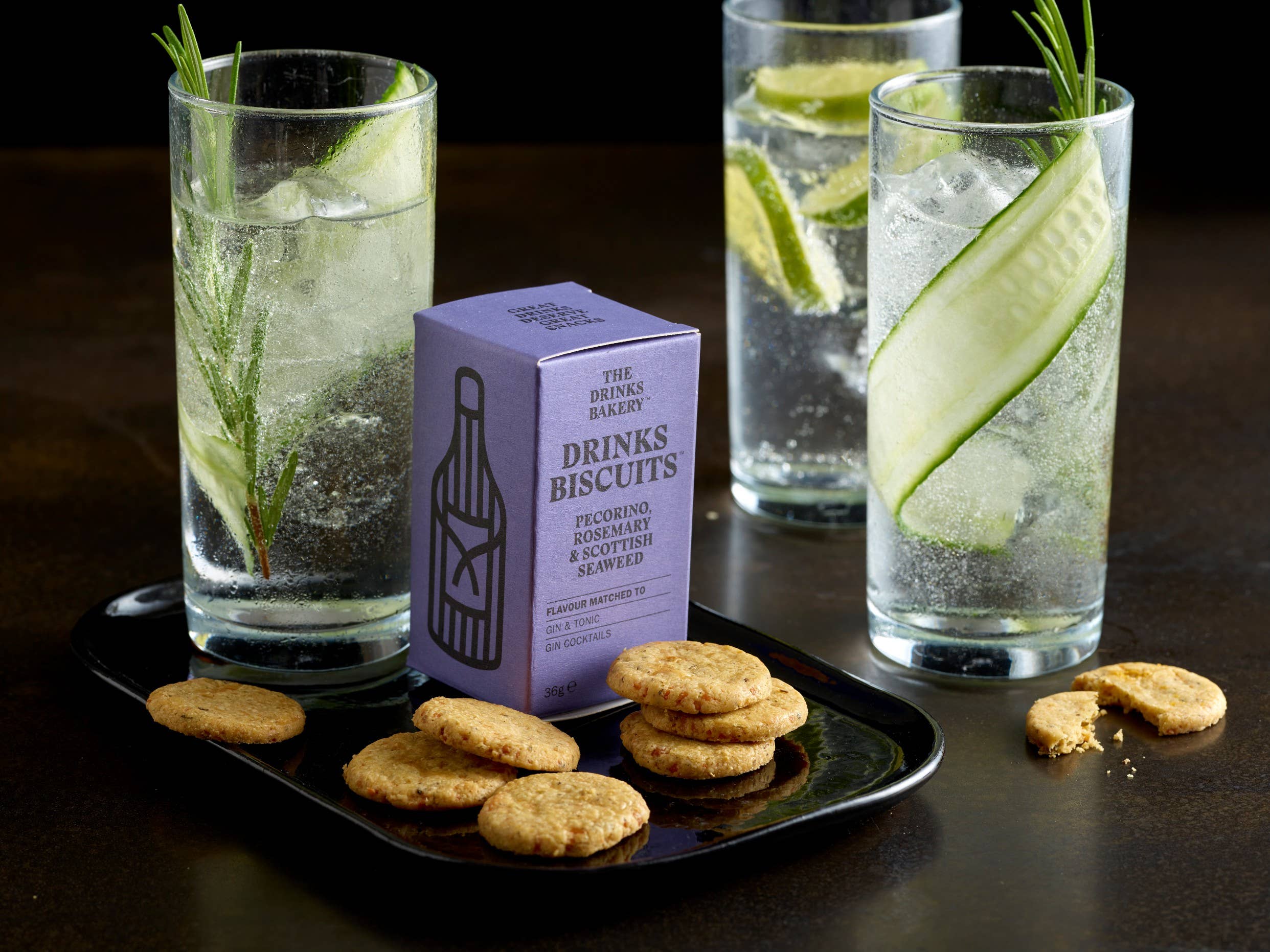 Drinks Biscuits - Pecorino Cheese & Rosemary & Seaweed 36g - Image 9