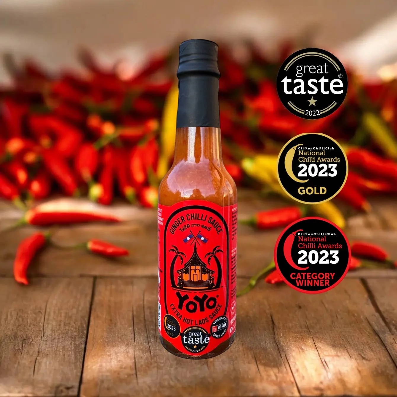Extra Hot Yoyo Laos Sauce (150ml) - Image 4