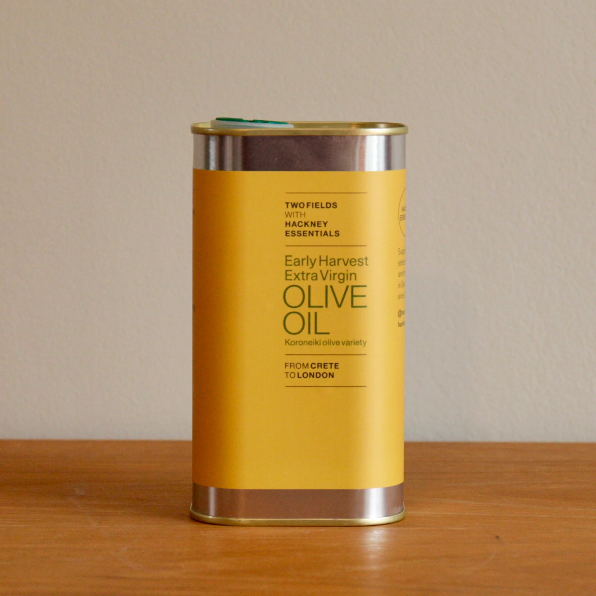 Extra Virgin Olive Oil (Early Harvest), Hackney Essentials with Two Fields, 500ml