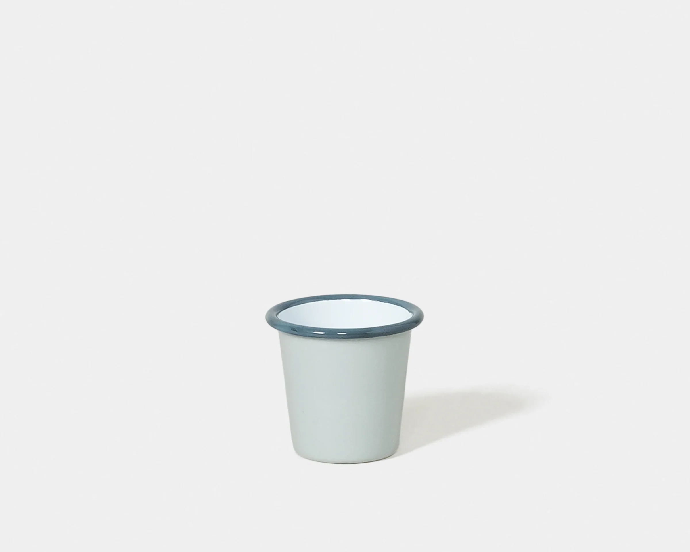 Mini Tumbler, Oyster Grey, Falcon, 6cm Tall, Holds 124ml