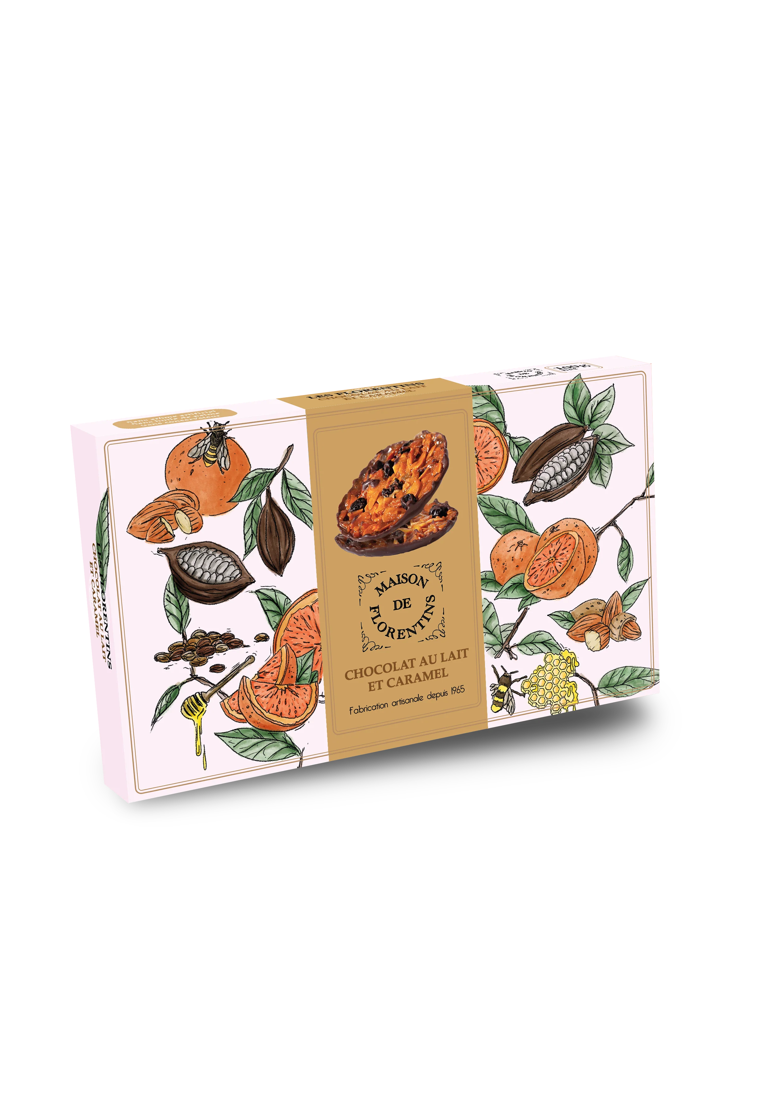 FLORENTINS GOURMETS SALTED BUTTER CARAMEL AND MILK CHOCOLATE
