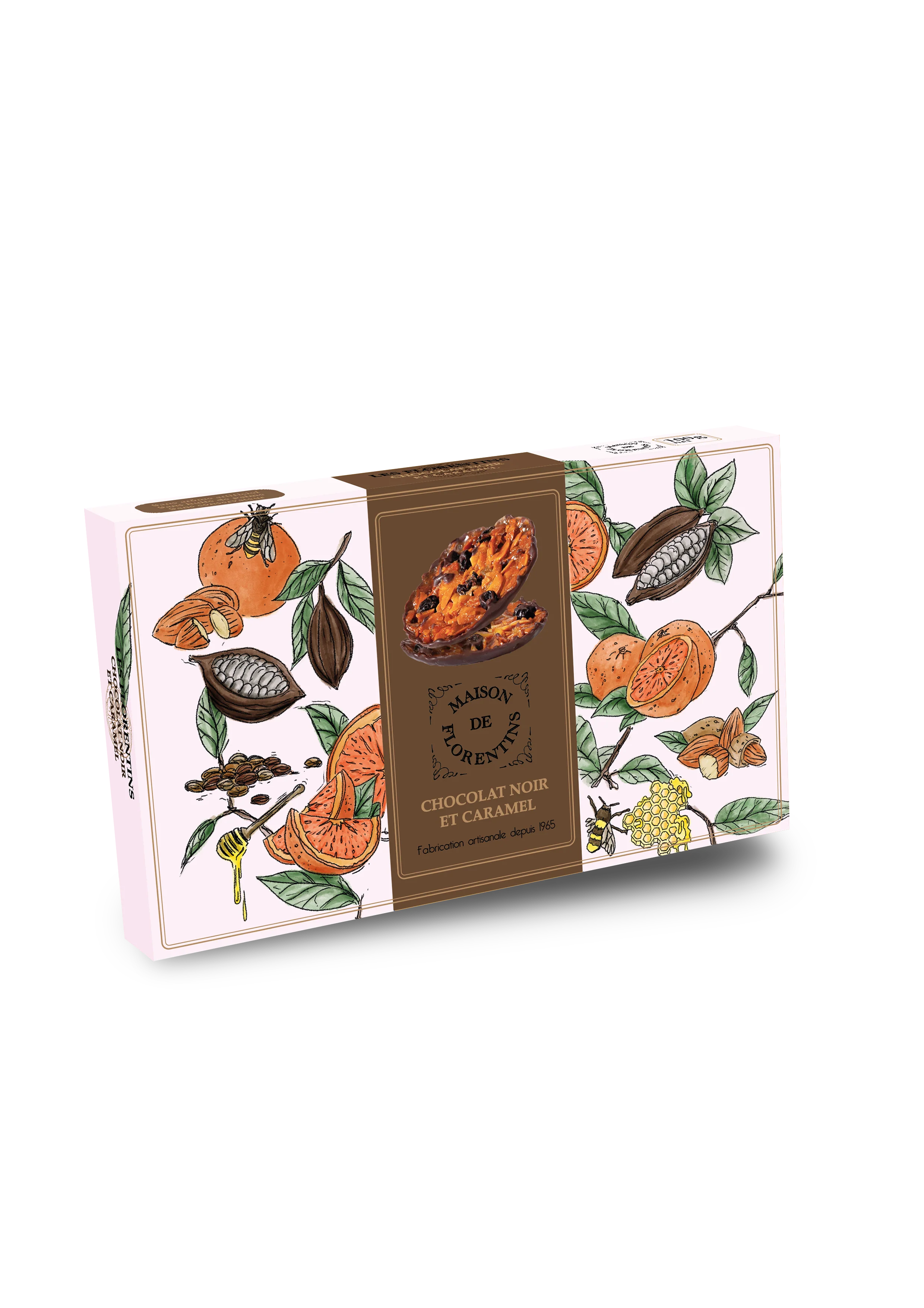 FLORENTINS GOURMETS SALTED BUTTER CARAMEL DARK CHOCOLATE