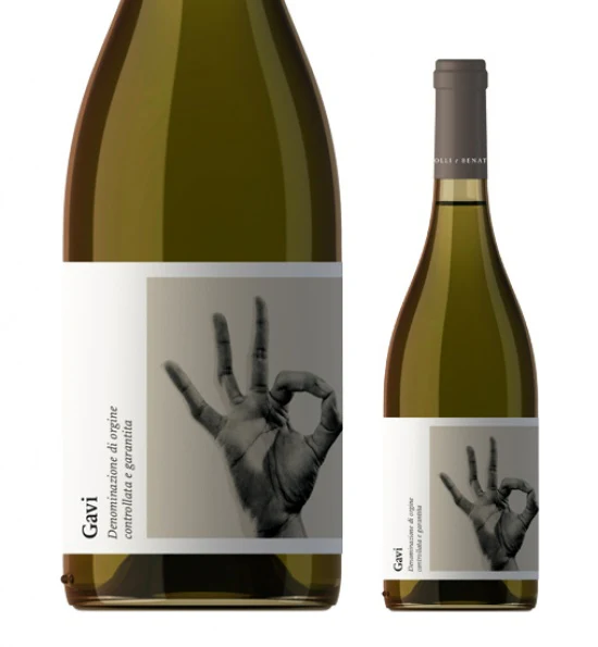 Gavi White Wine, Folli e Benato, 75CL, 12.5% ABV, 2024