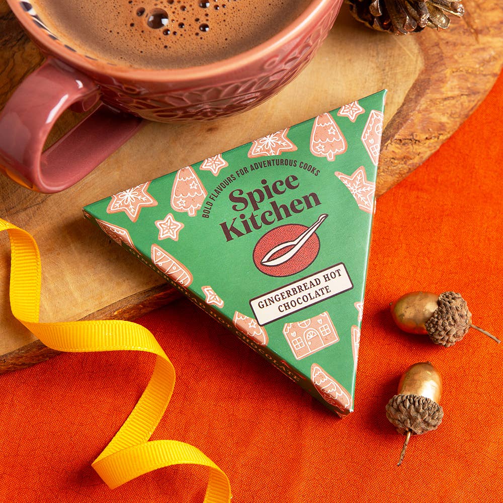 Gingerbread Hot Chocolate Triangle Box
