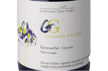 Grenache des Grès, Grenache Vin Rouge, Red Wine, La Grange Saint Andre, 75cl, 13% ABV, 2020