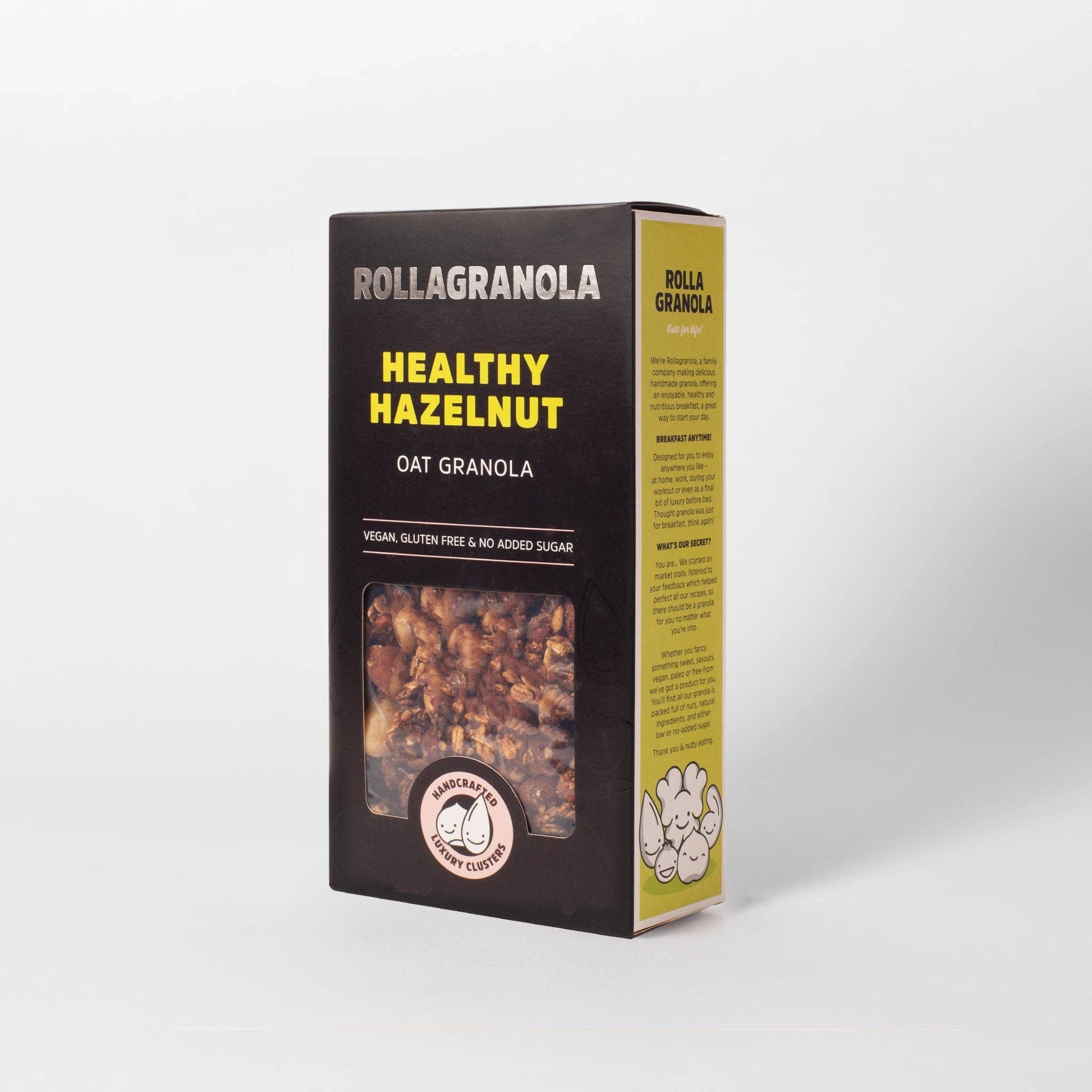 Healthy Hazelnut Granola, Rollagranola, 400g - Image 2