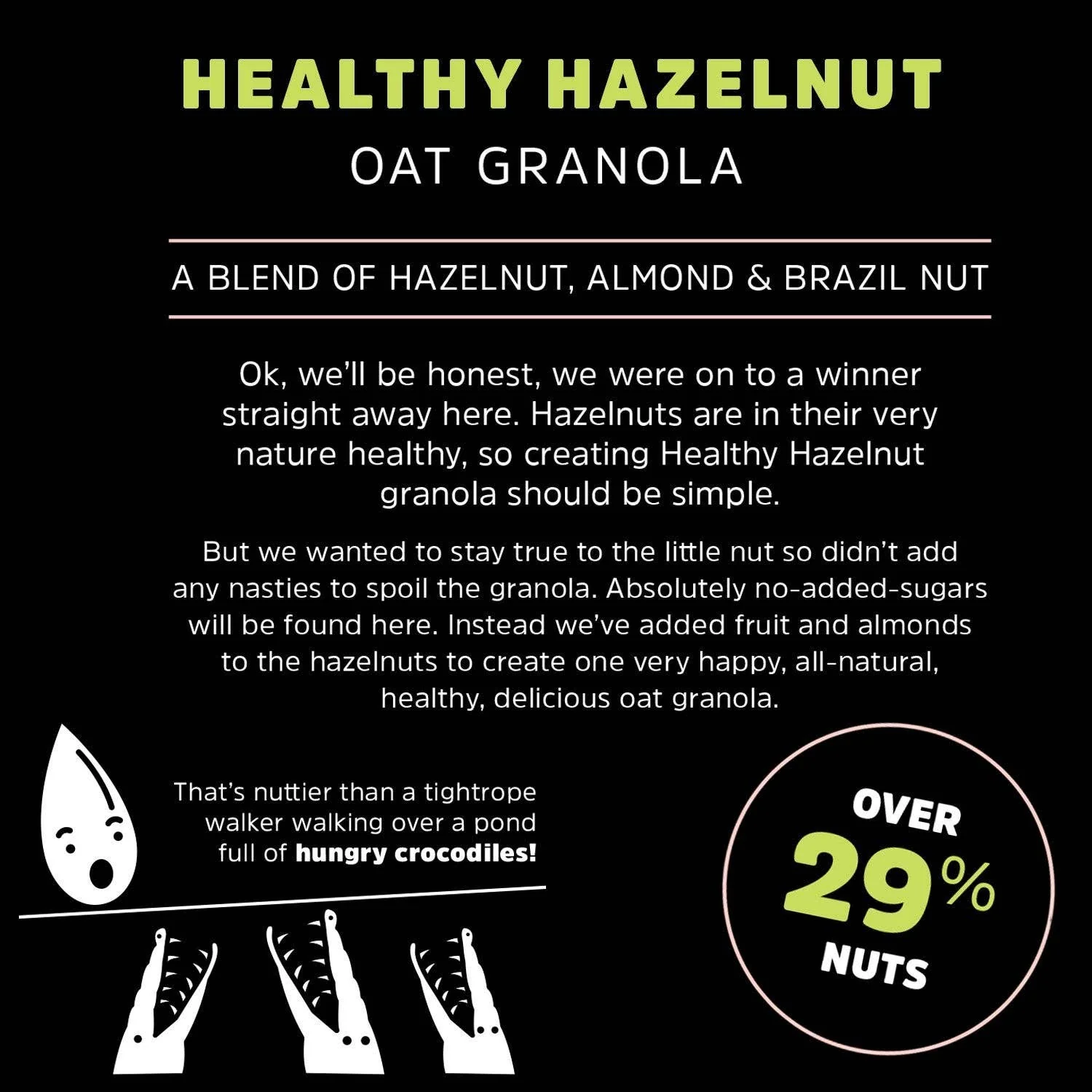 Healthy Hazelnut Granola, Rollagranola, 400g - Image 9