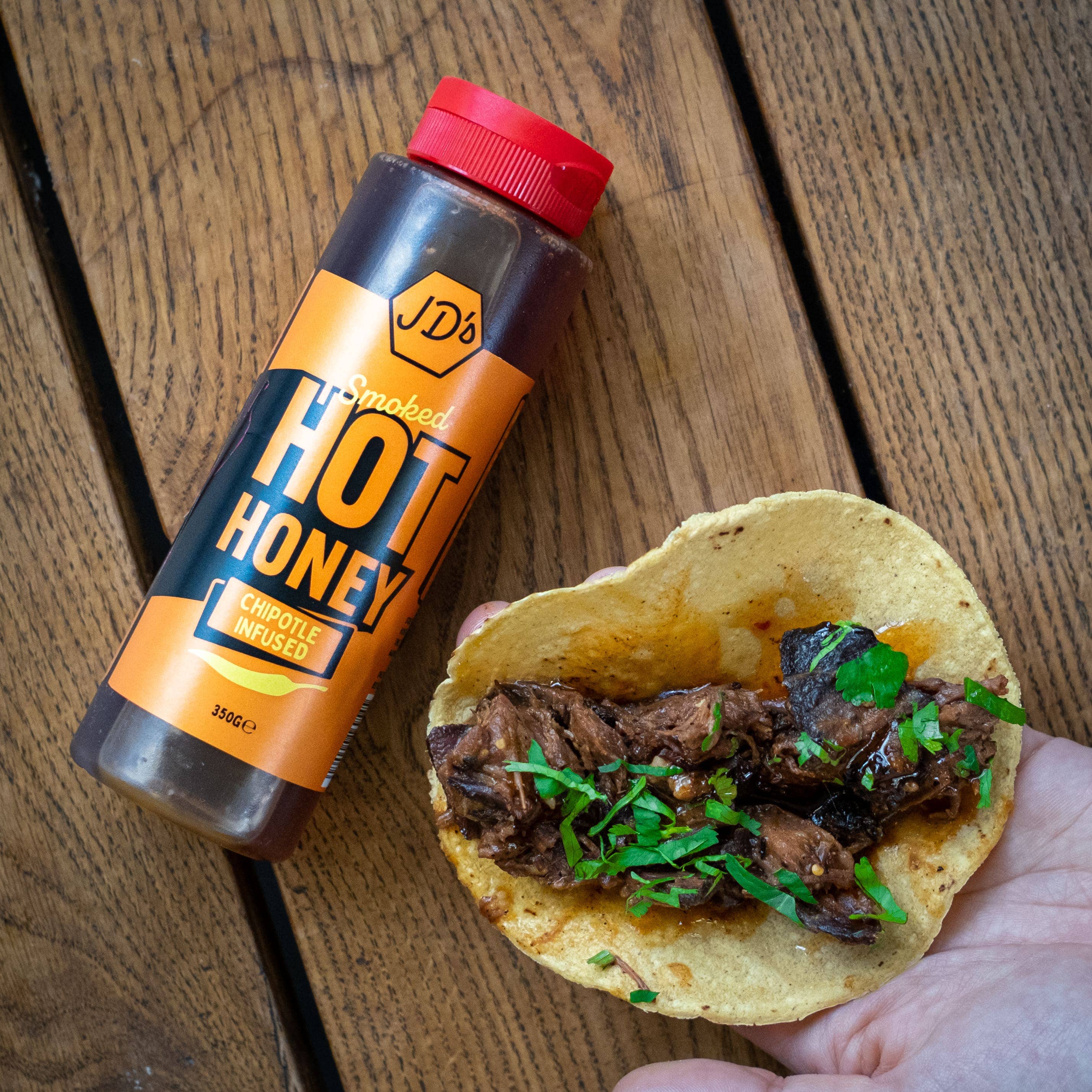 Hot Honey Smoked, Chipotle Infused, JD’s, 260g - Image 3