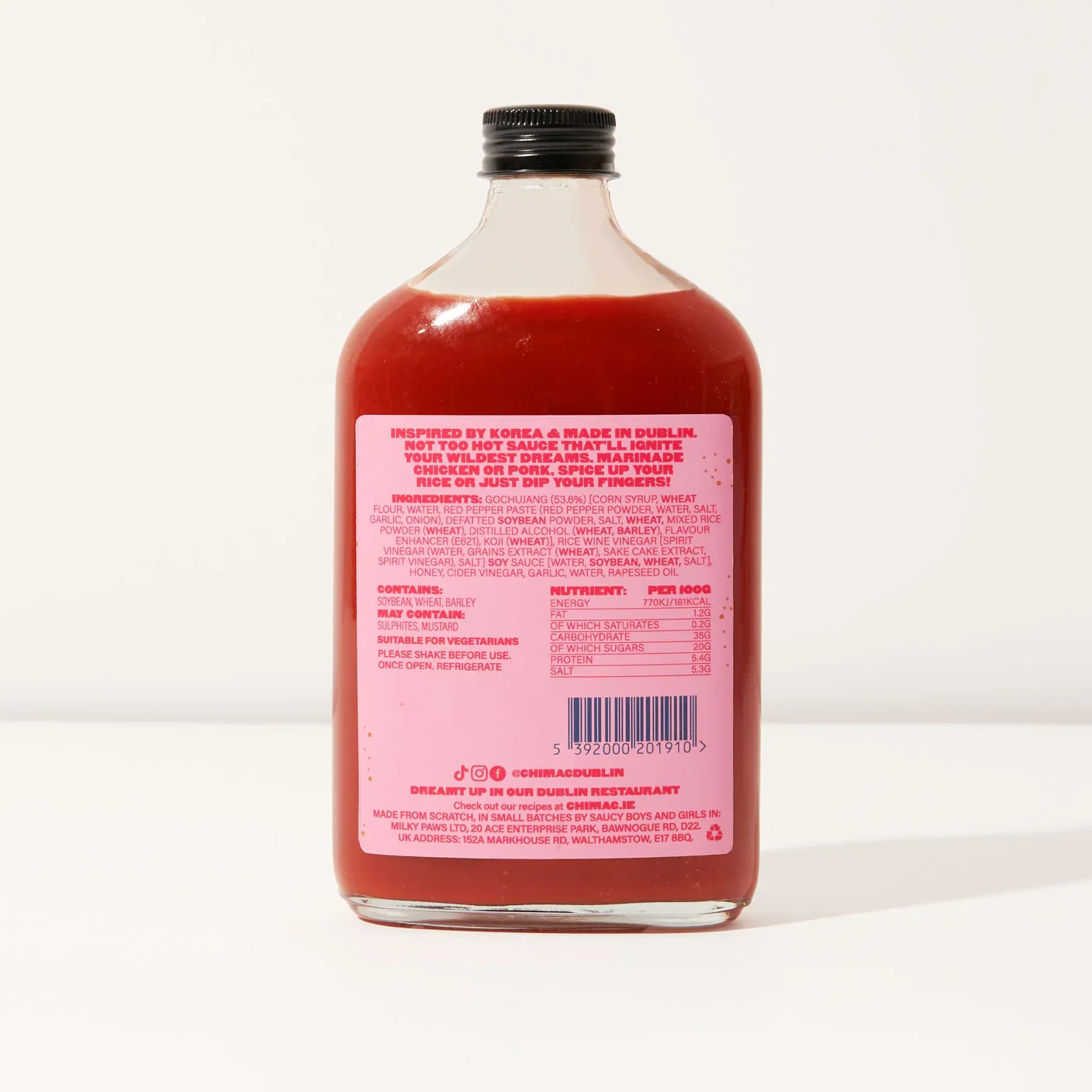 Korean Hot Sauce, Chimac 387g - Image 2