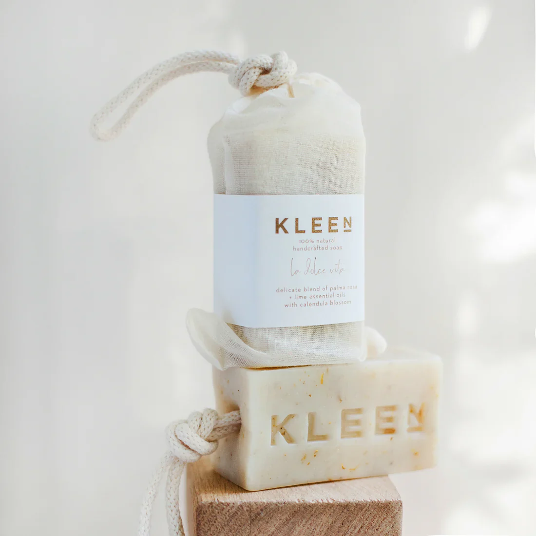 La Dolce Vita, Kleen Soap on a Rope, 160g - Image 3