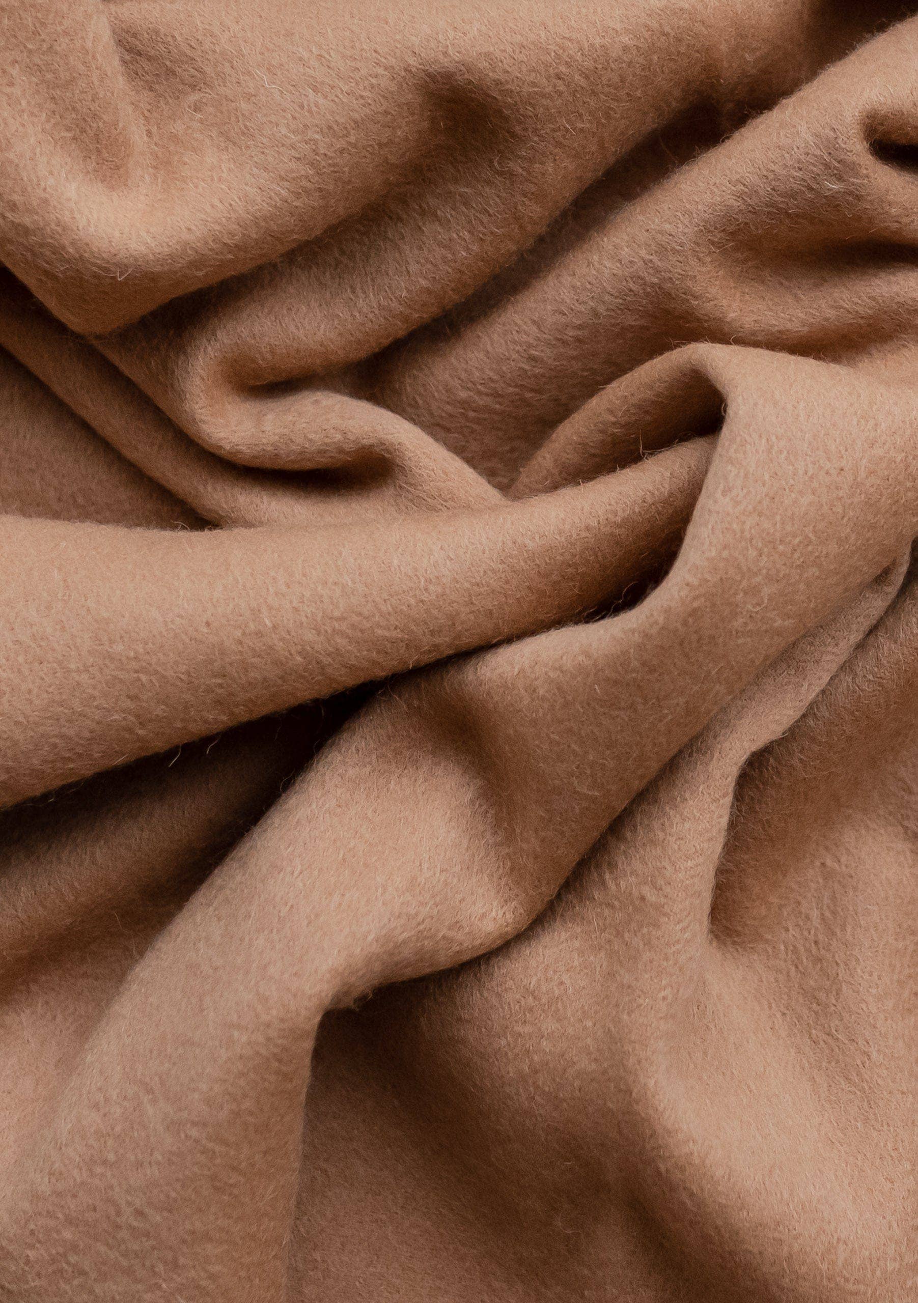 Camel Lambswool Blanket, TBCo - Image 3