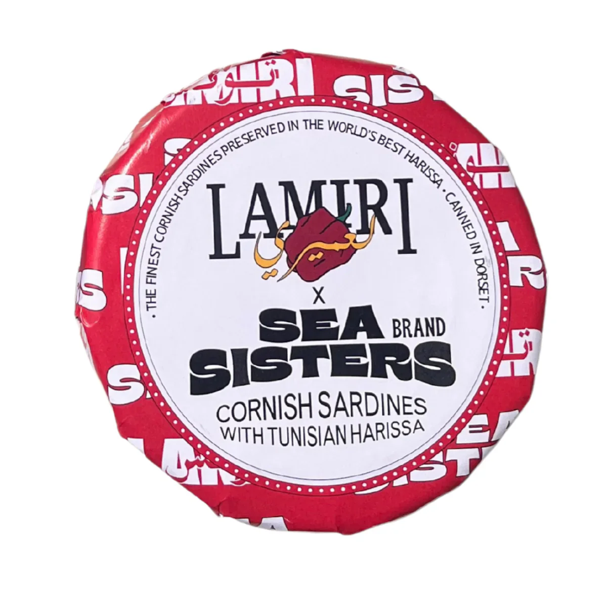 Lamiri X Sea Sisters Cornish Sardines with Tunisian Harissa, Sea Sisters, 120g