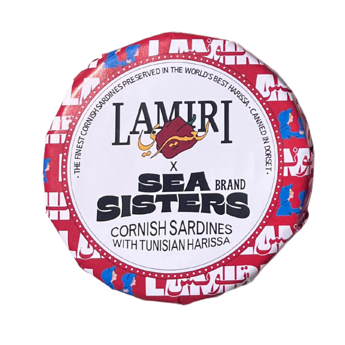 Lamiri X Sea Sisters Cornish Sardines with Tunisian Harissa, Sea Sisters, 120g - Image 3