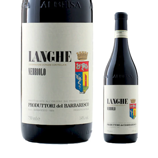 Langhe Nebbiolo, Produttori del Barbaresco, 0.75l, Red Wine