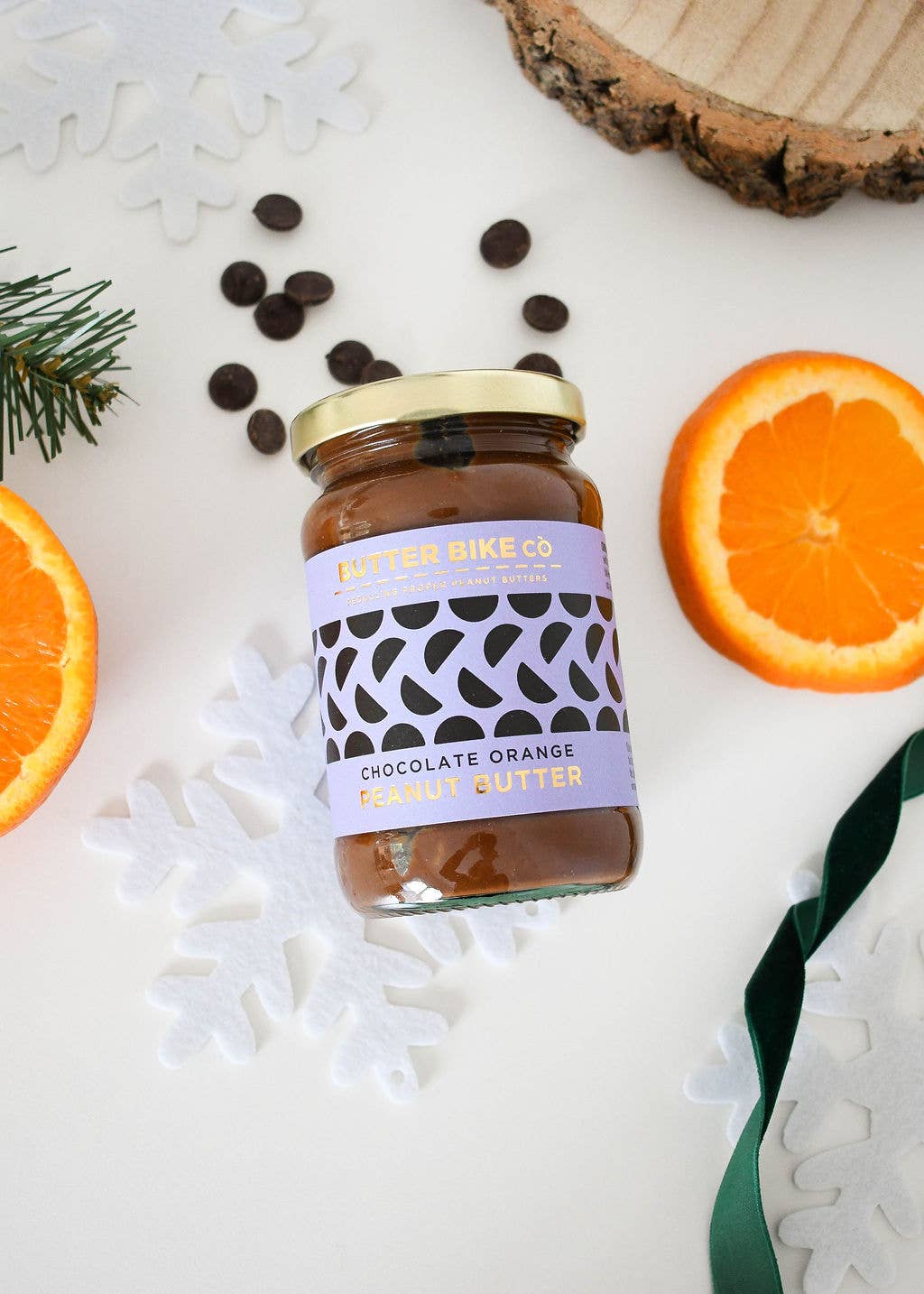 LIMITED EDITION Chocolate Orange Peanut Butter, Butter Bike Co. 285g - Image 5
