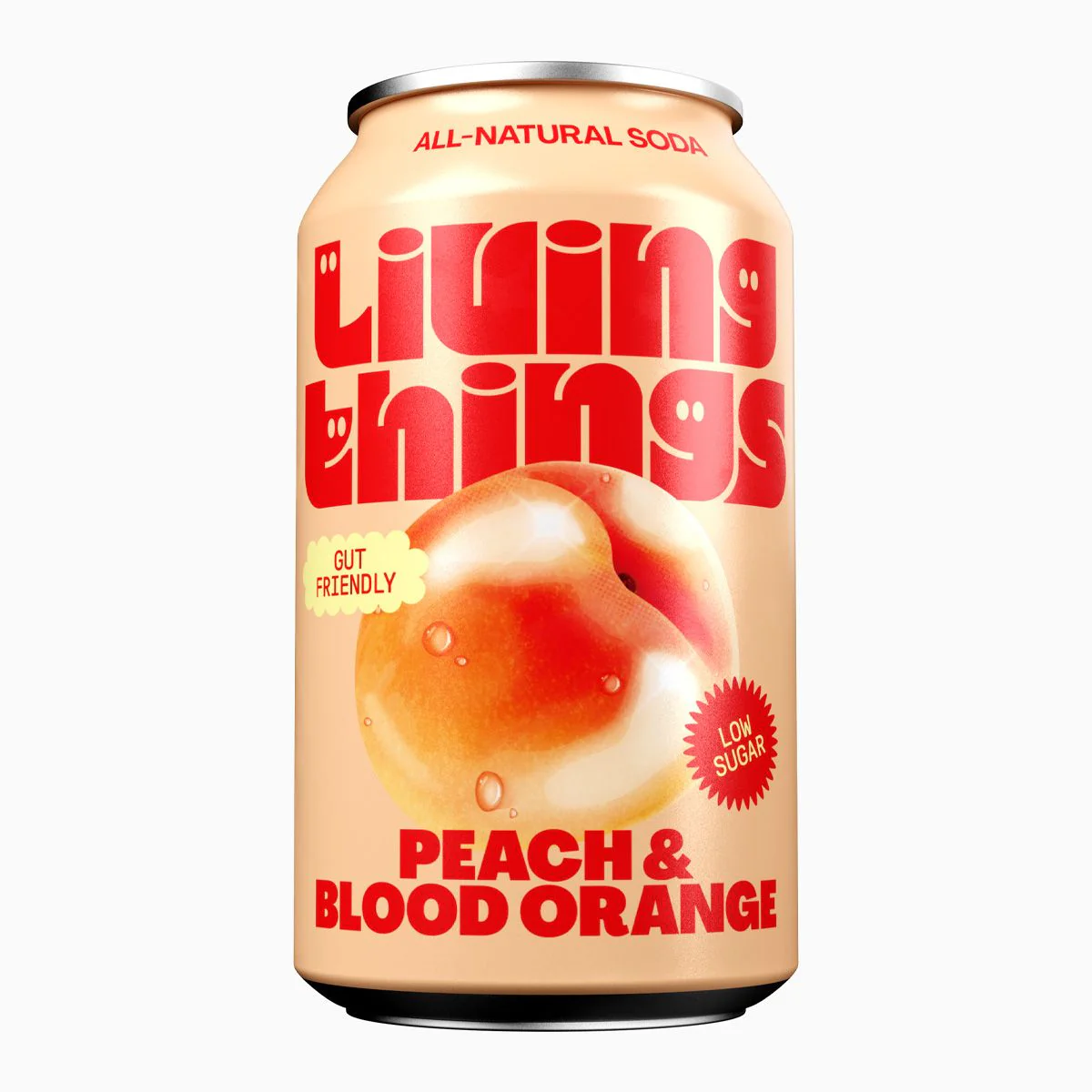 Peach & Blood Orange, Living Things 330ml