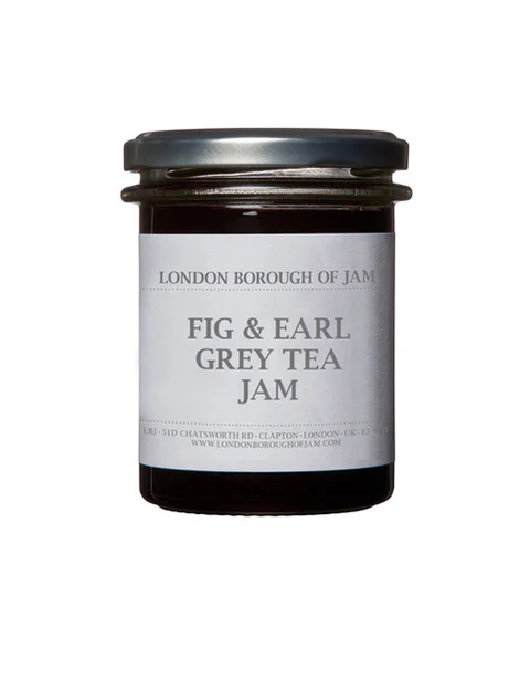 Fig & Earl Grey Tea Jam, London Borough of Jam, 220g