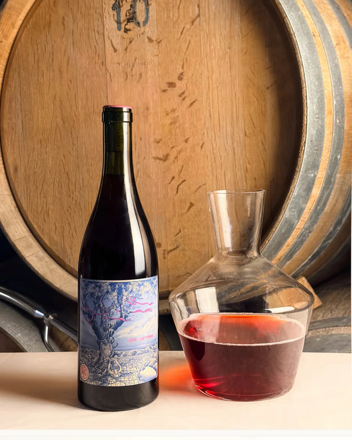 Love Letters 2022, Pinot Rose, A Thousand Gods, 13.5%abv - Image 2