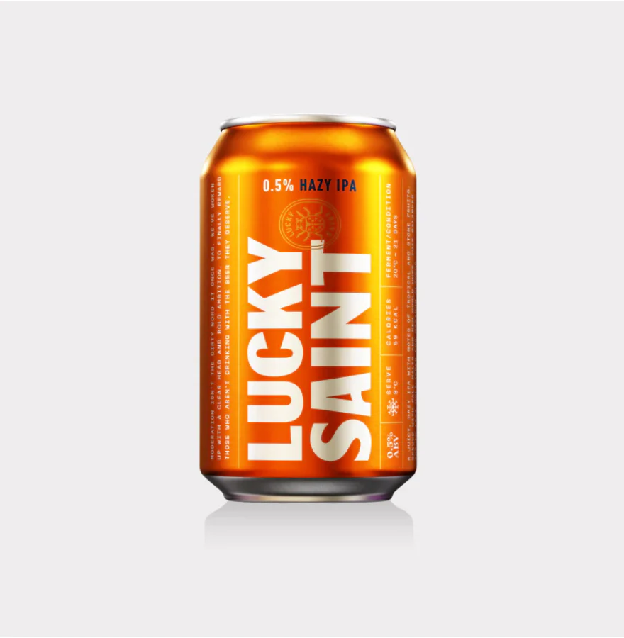 Lucky Saint Hazy IPA, 33cl