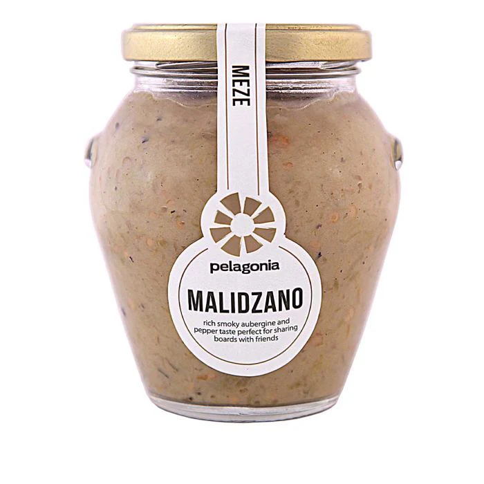 Malidzano Smoky Aubergine Meze, Pelagonia, 314g