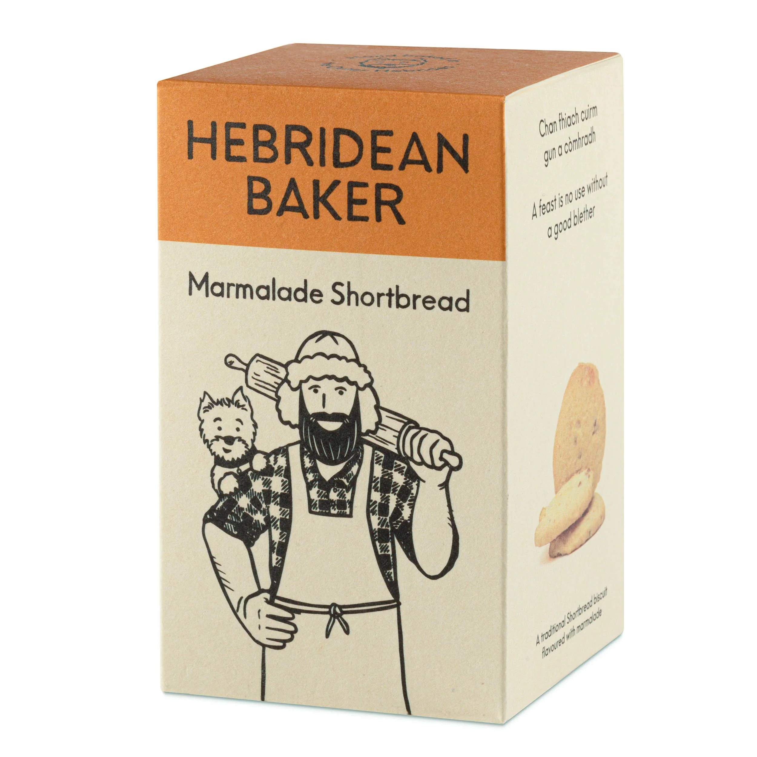 Marmalade Shortbread, Hebridean Baker, 150g