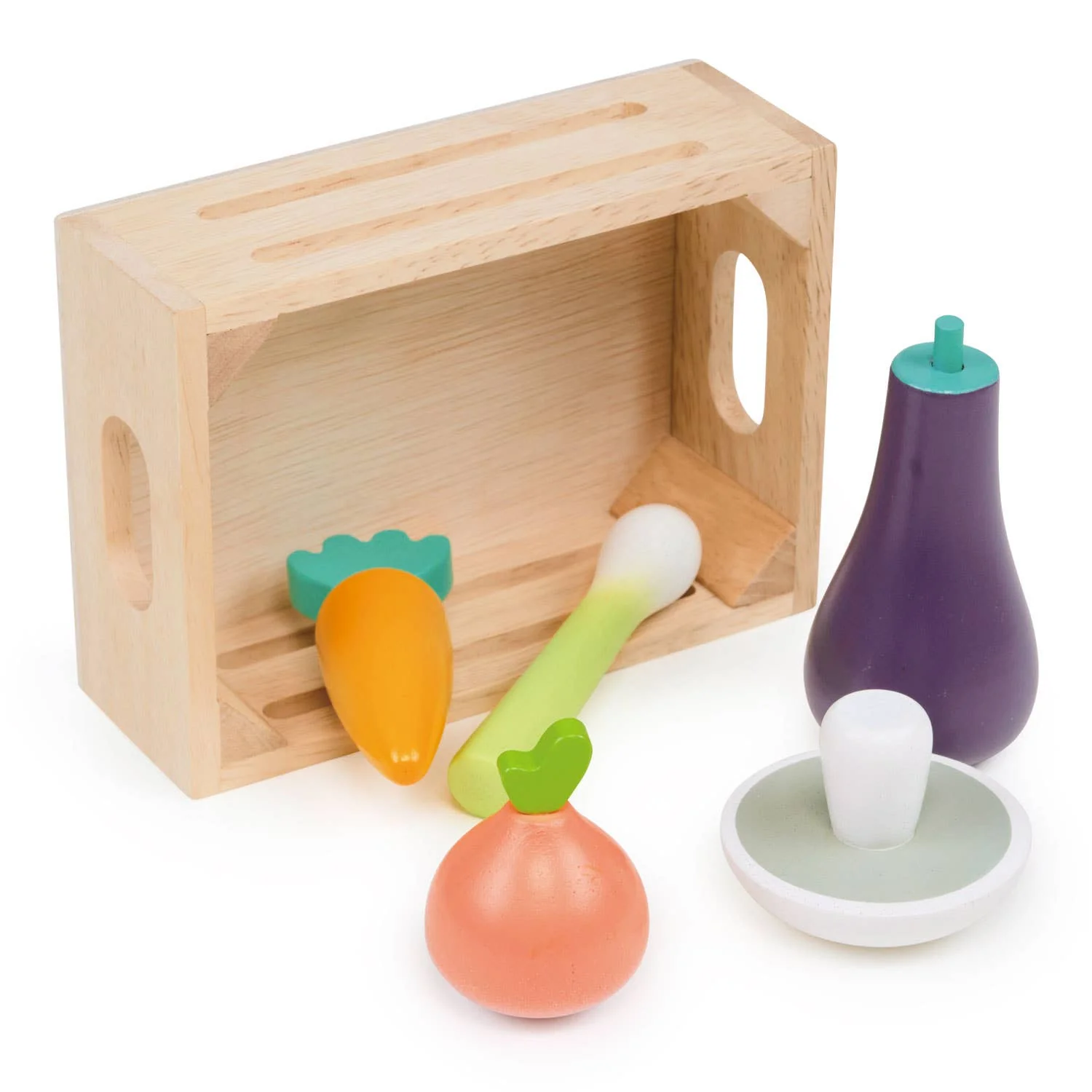 Market Crate, Wooden Children’s Toys, - Image 2