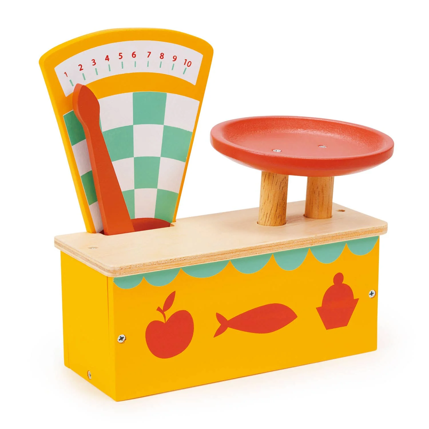Market Weighing Scales, Wooden Children’s Toys, Mentari