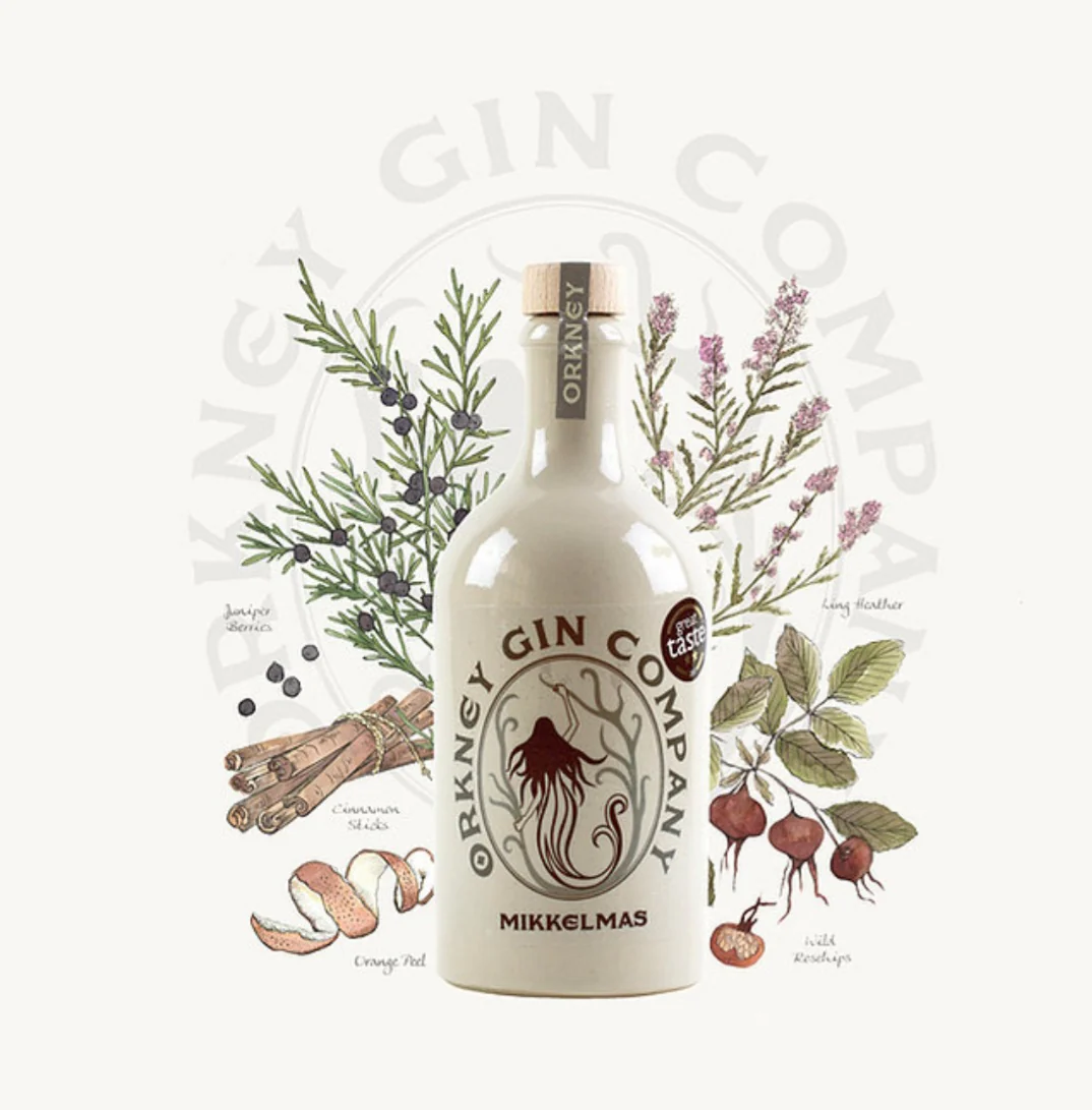 Mikkelmas, Gin, Orkney Gin Company, 50CL, 41.3% ABV